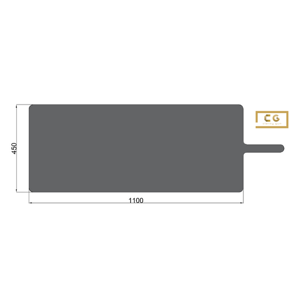 Rubber Gun Cleaning Mat CG. Size XL