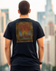 T-shirt Oil Painting Male Black L