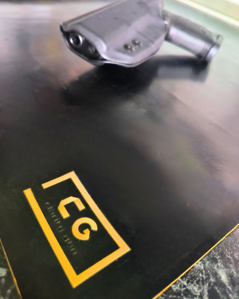 Rubber Gun Cleaning Mat CG. Size M (for pistols)