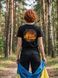 T-shirt Oil Painting Female Black S