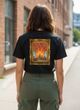 T-shirt Oil Painting Female Black S