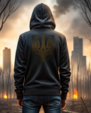 Hoodie Trident History Unisex Black L