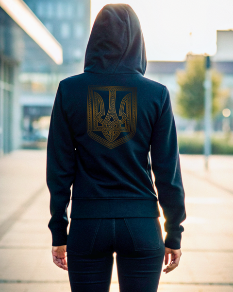 Hoodie Trident History Unisex Black XL