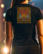 T-shirt Oil Painting Female Black L