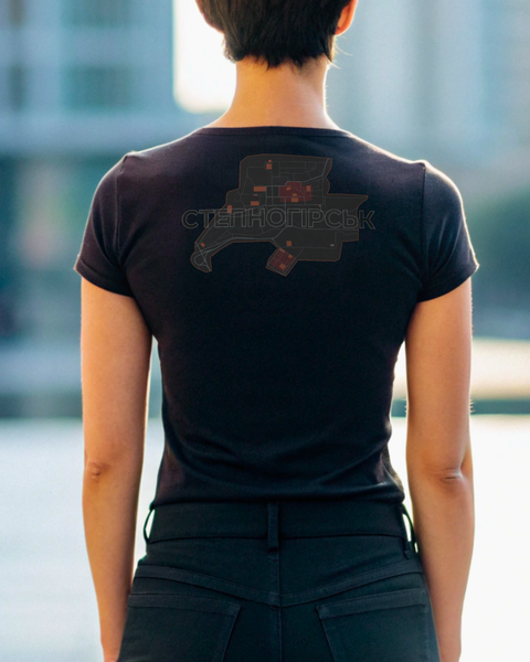 T-shirt Stepnohirsk Female Black XS