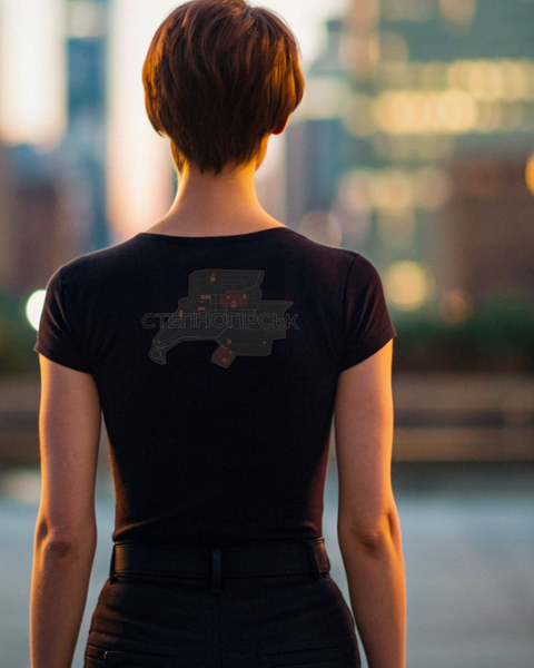 T-shirt Stepnohirsk Female Black XS