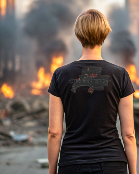 T-shirt Stepnohirsk Female Black XS