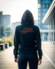 Hoodie Vovchansk Unisex Black L