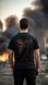 T-Shirt Chasiv Yar Male Black M