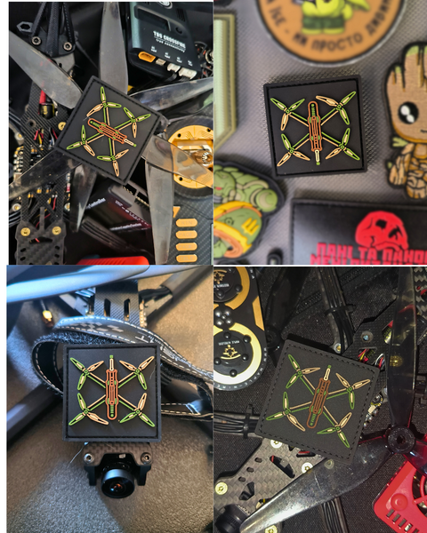 PVC Patch FPV Sunday Multicam