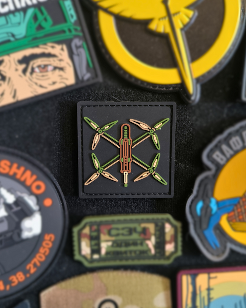 PVC Patch FPV Sunday Multicam