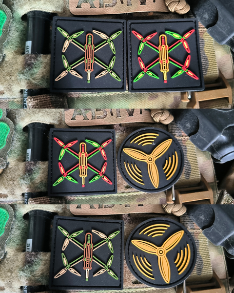 PVC Patch FPV Sunday Multicam