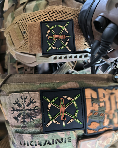 PVC Patch FPV Sunday Multicam