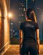 T-shirt Huliaipole Female Black XS