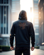 Hoodie Pokrovsk Unisex Black L