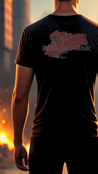 T-shirt Vovchansk Male Black M