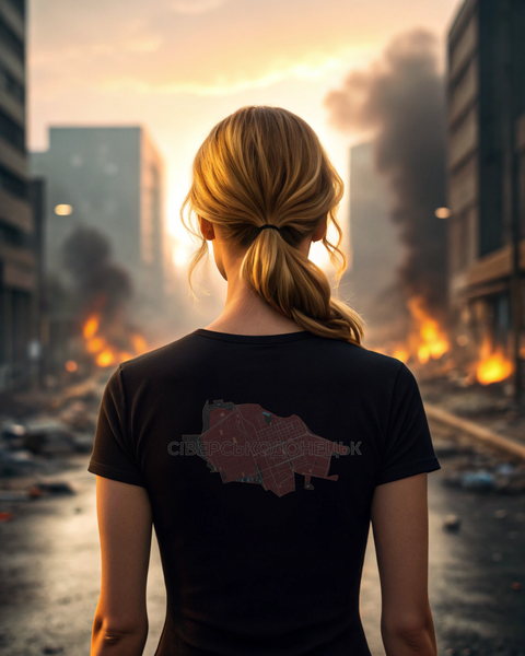 T-shirt Siverskodonetsk Women Black XS