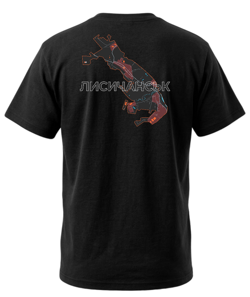 T-shirt Lysychansk Male Black M
