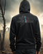 Hoodie Kupiansk Unisex Black XS