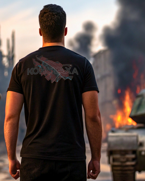T-Shirt Kostyantynivka Male Black M