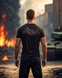 T-Shirt Kostyantynivka Male Black M