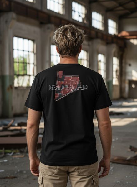 Футболка Вугледар Чоловіча Чорна M R1107811214 фото