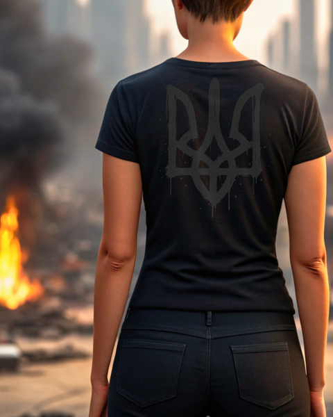 Футболка Герб Graffiti Female Black S R1101713114 фото