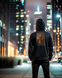 Hoodie Darkness Unisex Black XS