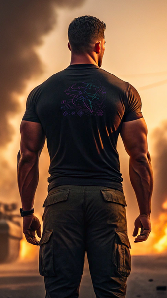 T-shirt FPV NEON Male Black M