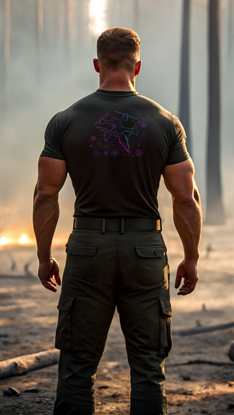 T-shirt FPV NEON Male Black M