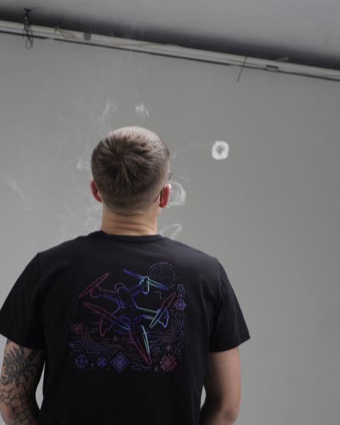 T-shirt FPV NEON Male Black S