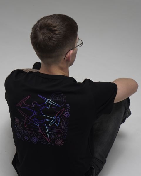 T-shirt FPV NEON Male Black S