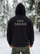 Hoodie FPV Blueprint Unisex Black M