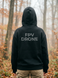 Hoodie FPV Blueprint Unisex Black M