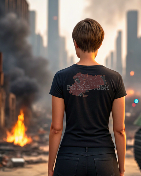 T-shirt Vovchansk Female Black S