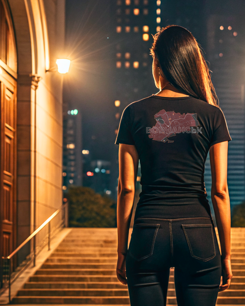 T-shirt Vovchansk Female Black S