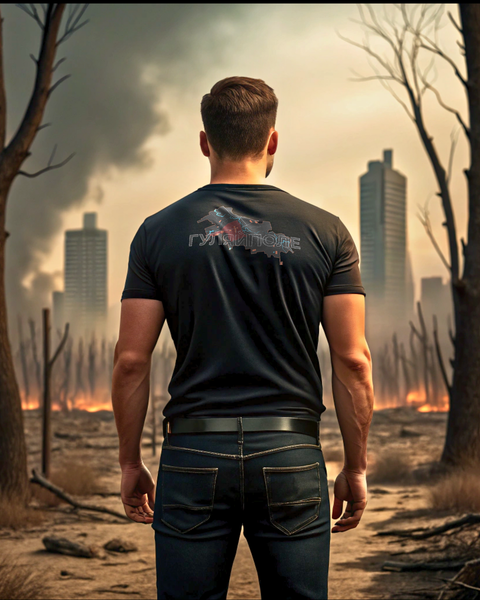 The Huliaipole T-shirt Male Black M