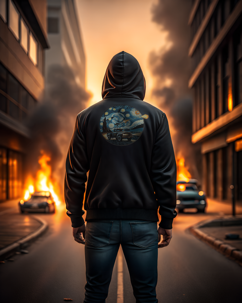 Air defense Unisex Hoodie Black M