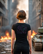 T-shirt FPV NEON Female Black S