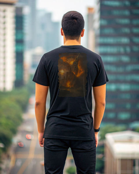 T-shirt Darkness Male Black M