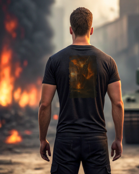 T-shirt Darkness Male Black M
