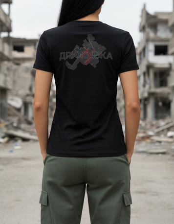 Футболка Дружківка Female Black S R1105411114 фото