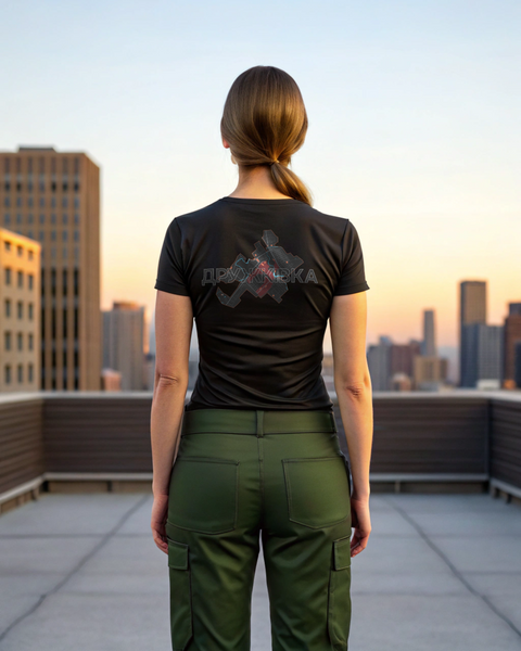 T-shirt Druzhkivka Female Black M