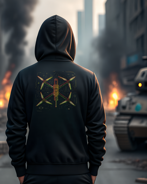 Hoodie FPV Sunday Unisex Black M