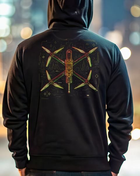 Hoodie FPV Sunday Unisex Black M