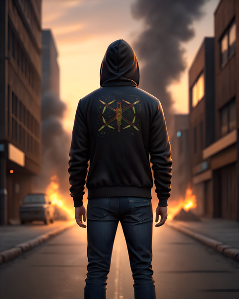 Hoodie FPV Sunday Unisex Black M