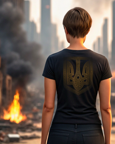 T-Shirt History UA Female Black S